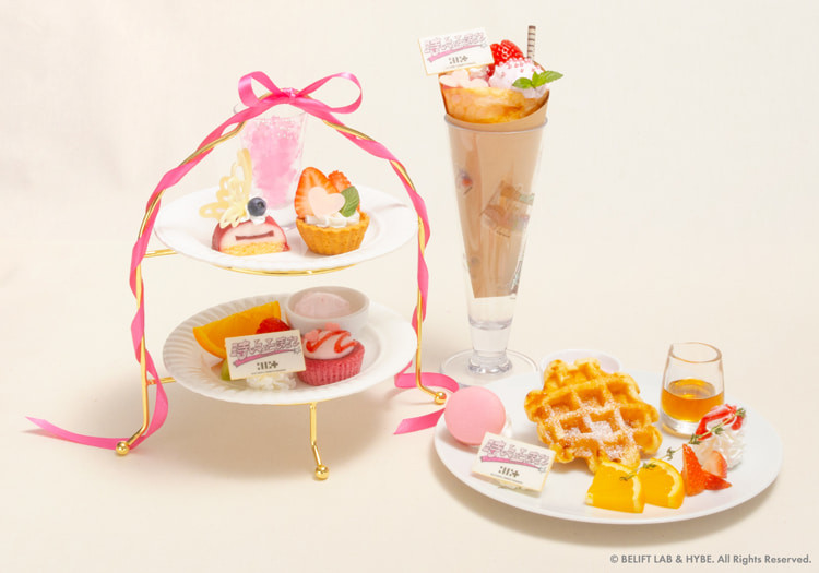 ILLIT スイパラ イロハ3点セット ILLIT】がスイパラとコラボ！大好評開催中♡ 『ILLIT CAFE in SWEETS