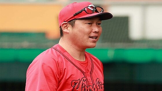 広島東洋カープ レジェンド 山本浩二さん プロモデル サイズO 山本浩二