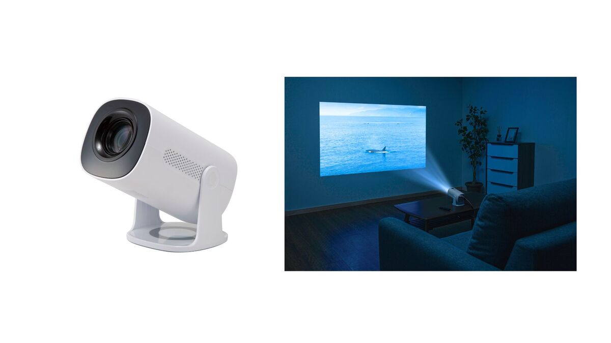 1万円以下で自宅が映画館に? ニトリの“どこでもプロジェクター”が想像 1万円以下で自宅が映画館に? ニトリの“どこでもプロジェクター”が想像