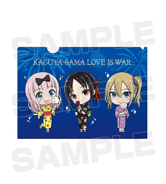 かぐや様は告らせたい 浴衣姿の描き起こしちびキャラグッズが多数登場 イベント ボークスでも告らせたい 開催 ライブドアニュース