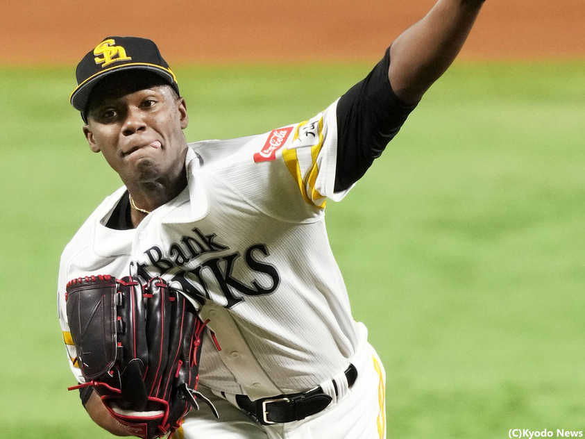  ソフトバンク・モイネロ (C)Kyodo News 