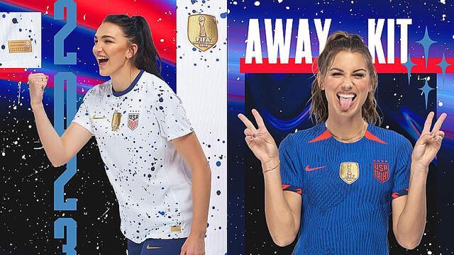 王者”アメリカ女子代表、W杯新ユニフォーム発表！「革新的アート技法