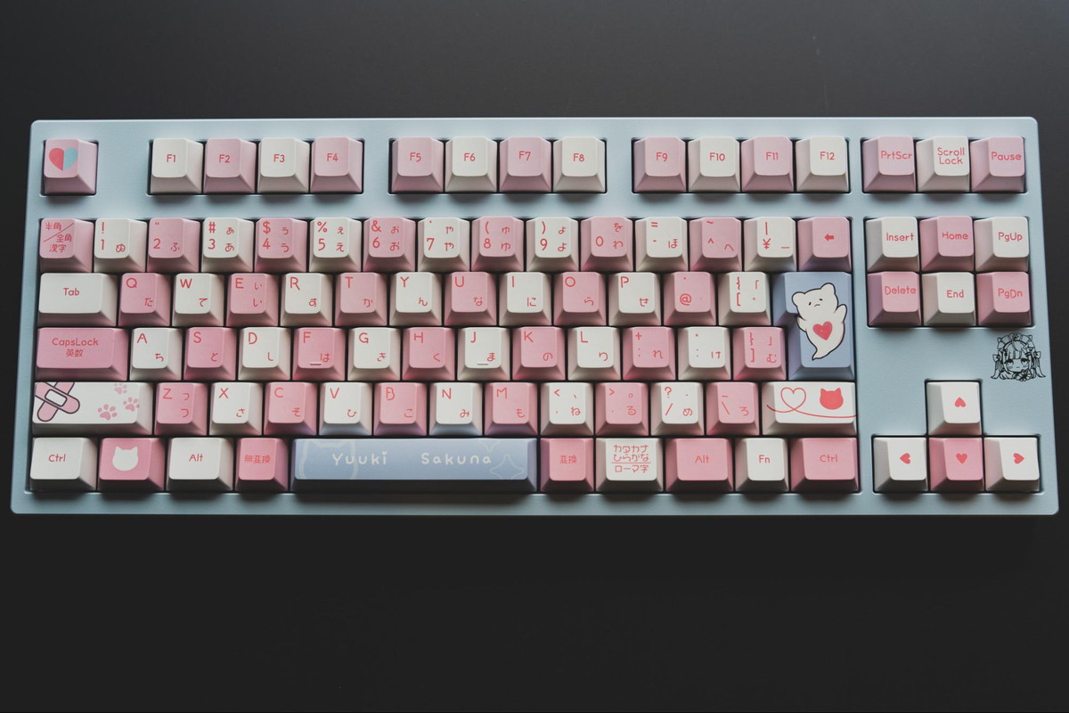 結城さくな 完全受注生産 キーボード マウスパッド ホログラムカード