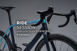  �����ꥢ�Υ�ー�ɥХ�����COLNAGO�ʥ���ʥ��ˡץ�ー��ー�ƽ����ץ�������RIDE SESSION��Bicycle Store RIDEWORKS��»ܡ� 