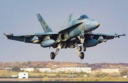 FA-18スーパーホーネット（クウェート空軍提供）