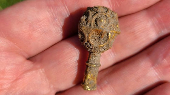 英留学生 発掘から90分で発見