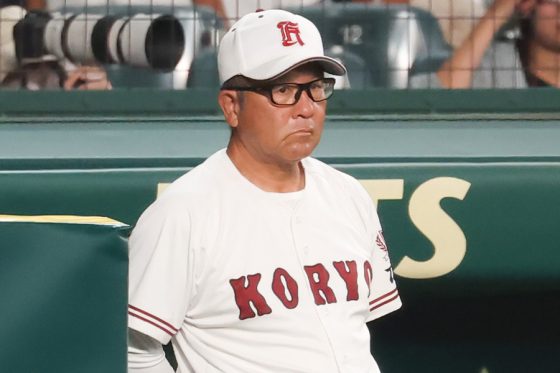 広陵・中井哲之監督【写真：加治屋友輝】