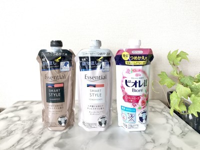 面倒なシャンプーの詰め替えもコレで解決 花王のスマートホルダー Peachy ライブドアニュース