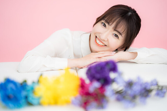 ウェザーニュース キャスターアクリルスタンド 江川清音 江川清音「サポーターさんと気象解説員の皆さんの架け橋になっていき