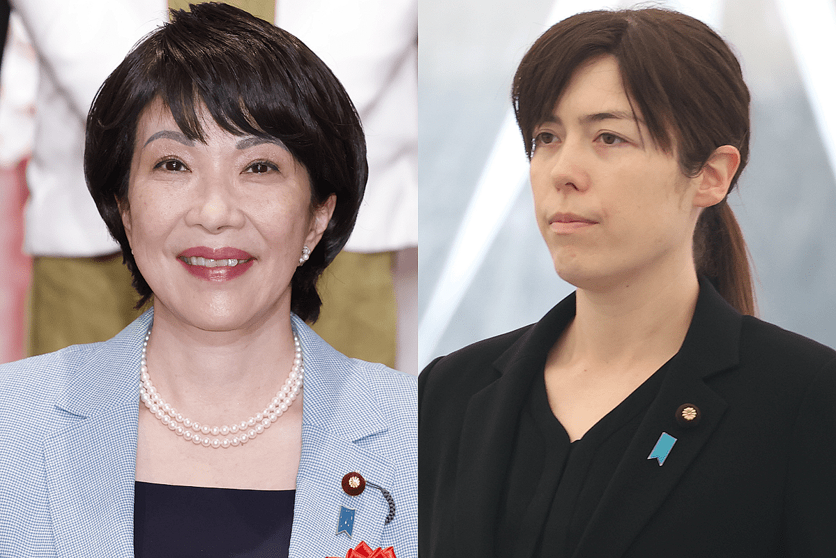 高市早苗新首相と経済安全保障大臣に抜擢の小野田紀美参院議員