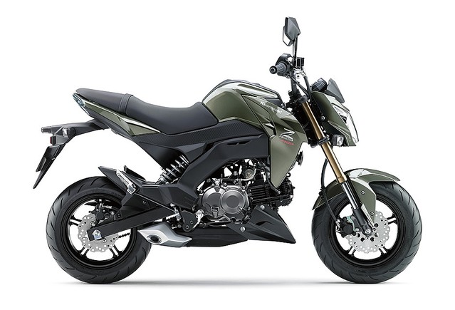 カラー刷新！カワサキ・Z125 PROの2017年モデルとSEモデルの特別感が 
