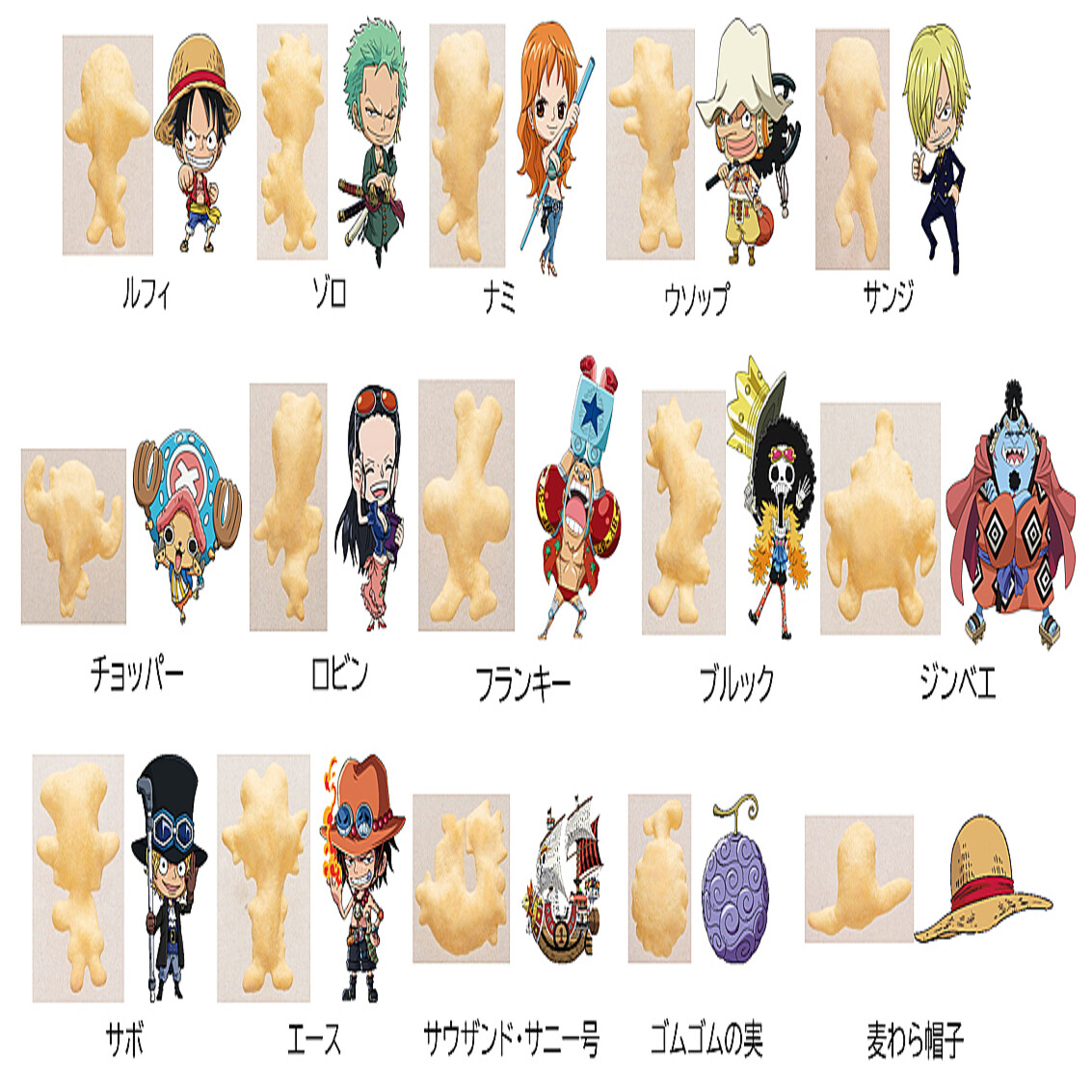 麦わらの一味 型おっとっと 森永製菓 One Piece ワンピース Film Red コラボパッケージ ライブドアニュース