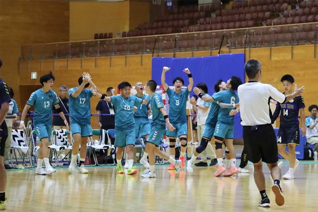 統合後初のインターハイで勝利を手にした南昌みらい【写真：山田智子】