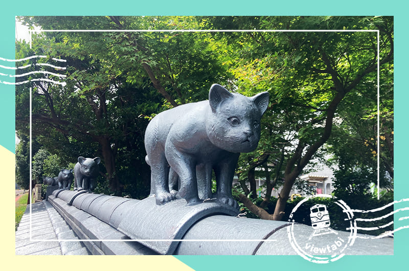 やすだ瓦ロードを散策。塀を歩く猫!?安田瓦の産地・新潟県へ