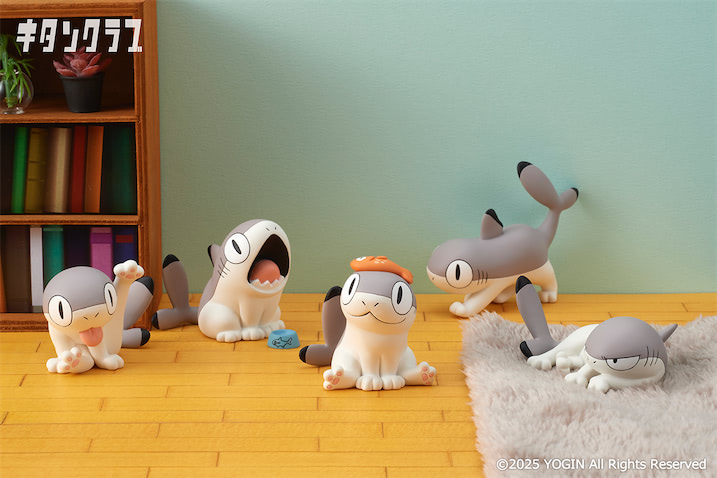 【サメネコ】ちょっと凶暴でカワイイ生き物が70ミリのフィギュアに! - ライブドアニュース