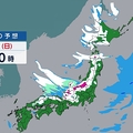 最強寒波 短時間で積雪急増か