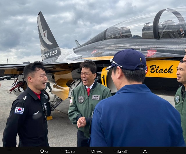 自衛隊のX(旧ツイッター)@ModJapan_jpより