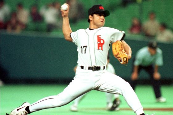 移籍先のダイエーでプレーする武田一浩氏【写真提供：産経新聞社】