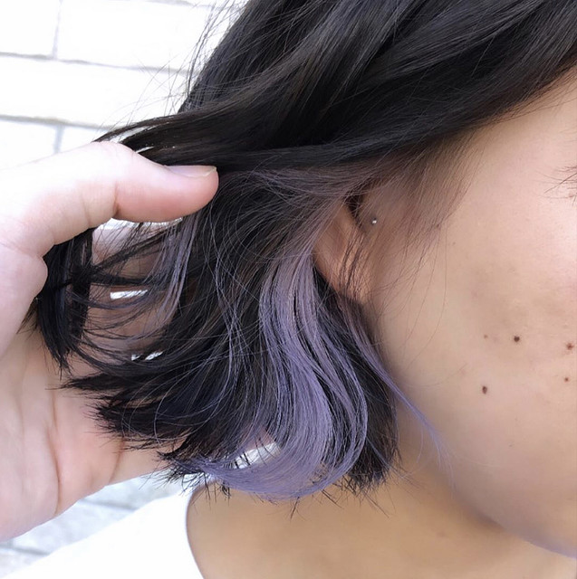 インナーカラーを入れるだけの髪色チェンジで自在にイメチェン おしゃれな最旬イヤリングカラーcatalog Peachy ライブドアニュース