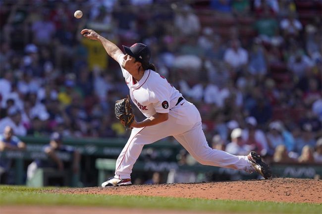 現役時代の澤村拓一氏【写真：AP/アフロ】
