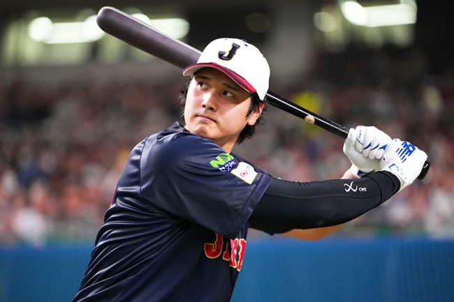 侍ジャパンの大谷翔平【写真：Getty Images】