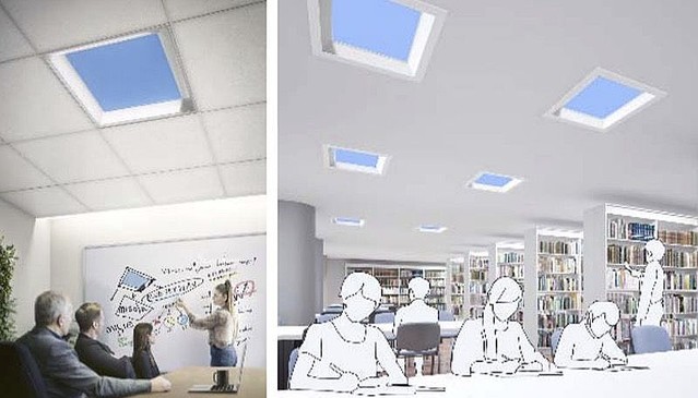 三菱電機、青空照明を68万円で発売。空が青い仕組みを再現