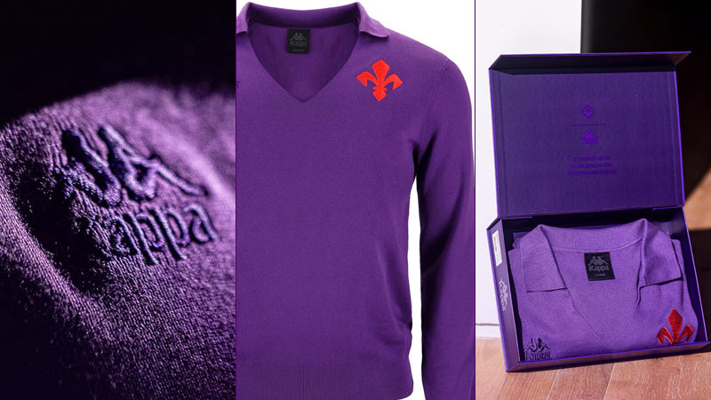 フィオレンティーナ×Kappa」に美しき“限定”レトロジャージが登場