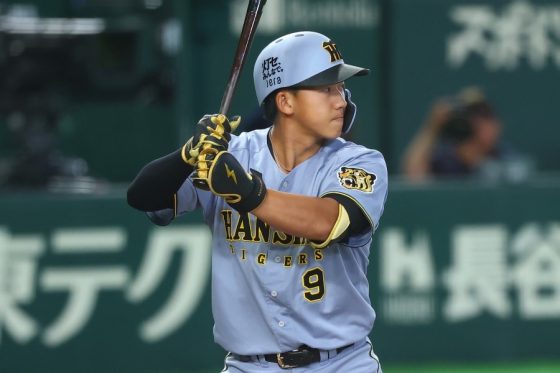 阪神・立石正広【写真:加治屋友輝】