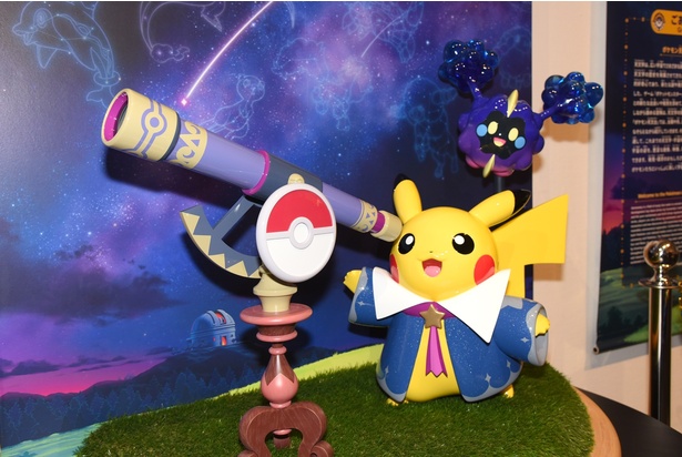 ほしぞらピカチュウのオリジナルグッズもずらり…ポケモン×宇宙の企画展