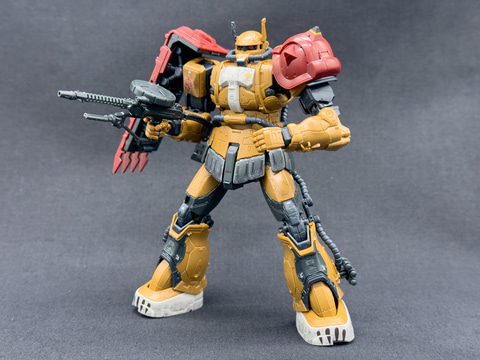 HG 1/144 ザクII F型 ソラリ機 (復讐のレクイエム)」レビューMS部隊