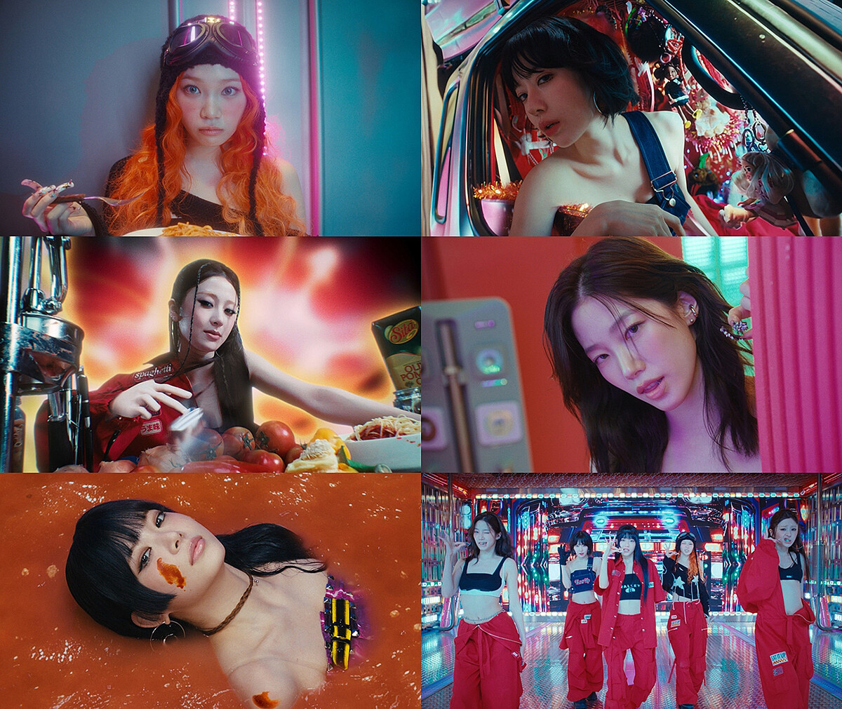 LE SSERAFIM、1stシングル「SPAGHETTI」タイトル曲MV公開！BTSのJ-HOPE