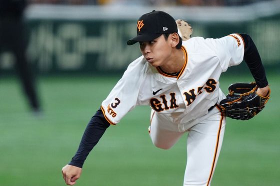 巨人・泉圭輔【写真：矢口亨】