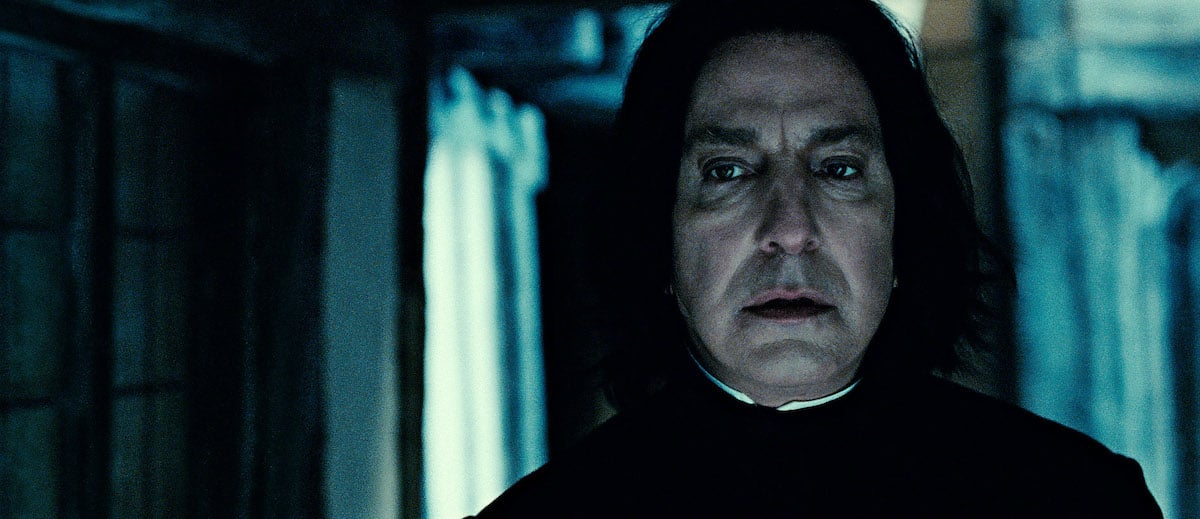 ALAN RICKMAN as Professor Severus Snape in Warner Bros. Picturesí fantasy adventure ìHARRY POTTER AND THE DEATHLY HALLOWS ñ PART 2,î a Warner Bros. Pictures release.
