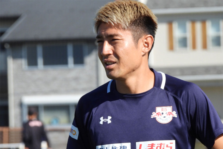 大宮の10番を背負う豊川雄太【写真:FOOTBALL ZONE編集部】