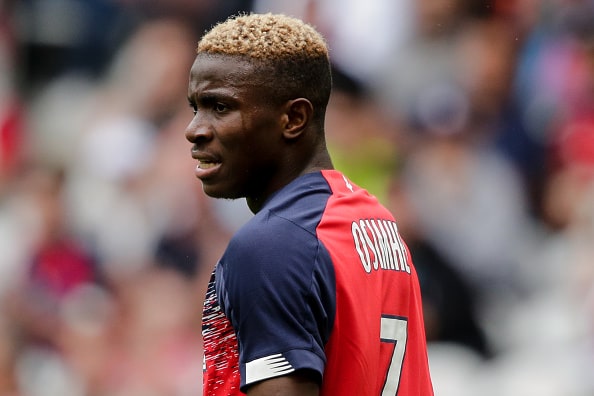 ナポリが獲得を発表したオシムヘン photo/Getty Images