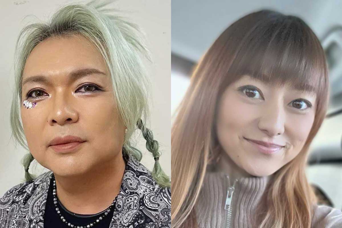 真矢さんと石黒彩(写真左:真矢さんの公式インスタグラムより/右:石黒彩の公式インスタグラムより)