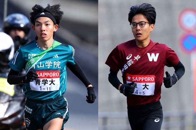 箱根駅伝「山の名探偵」早大・工藤を抜いた青学・黒田が「黒の組織」と話題