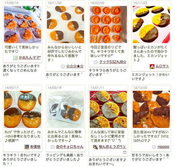 あらオシャレ チョコとみかんで オランジェット を作ってみない ライブドアニュース