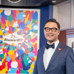 ��˥С����롦��������������ѥ󳫶�25��ǯ����Ʊ��ҥ桼�������������� ��Ĺ ¼����ᥤ�󥿥ӥ塼