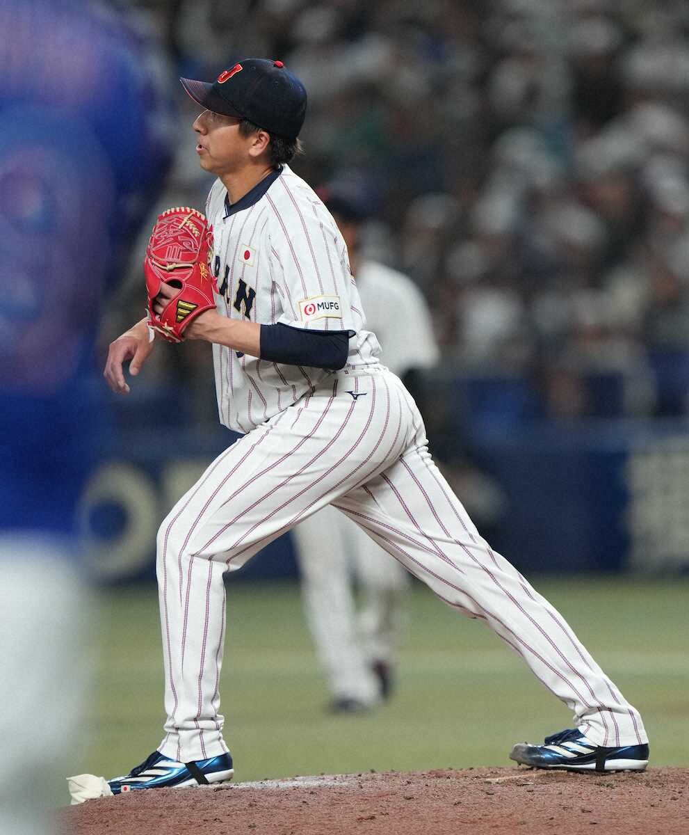 侍ジャパンの大勢が壮行試合でわずか13球で緊急降板 心配の声が続出
