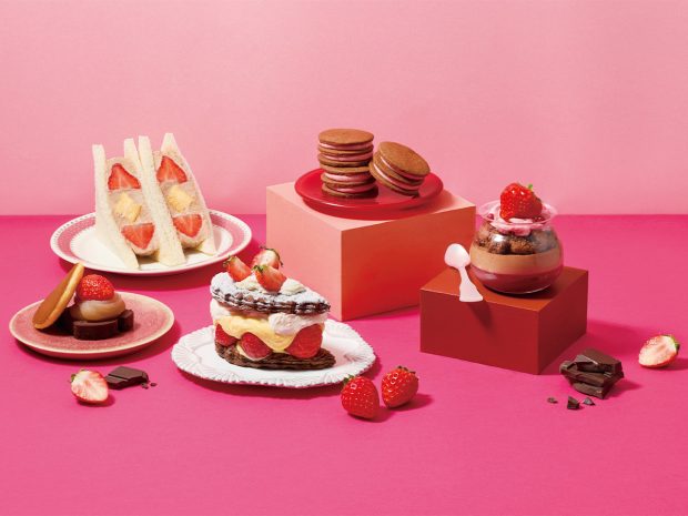 エキュート品川でいちご×チョコのスイーツフェア