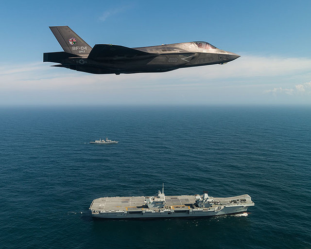 長い旅の始まり」イギリスのF-35が空母での初運用試験を開始