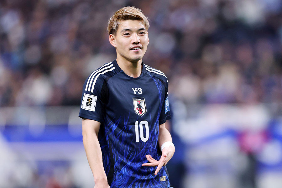 堂安律がフランクフルトへ完全移籍【写真：西村尚己/アフロスポーツ】