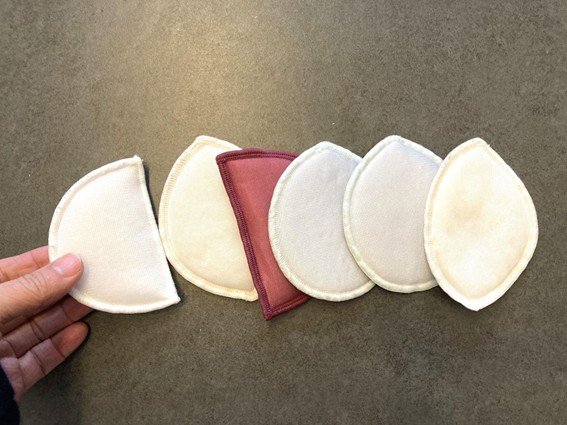 古くなったブラジャーパッド