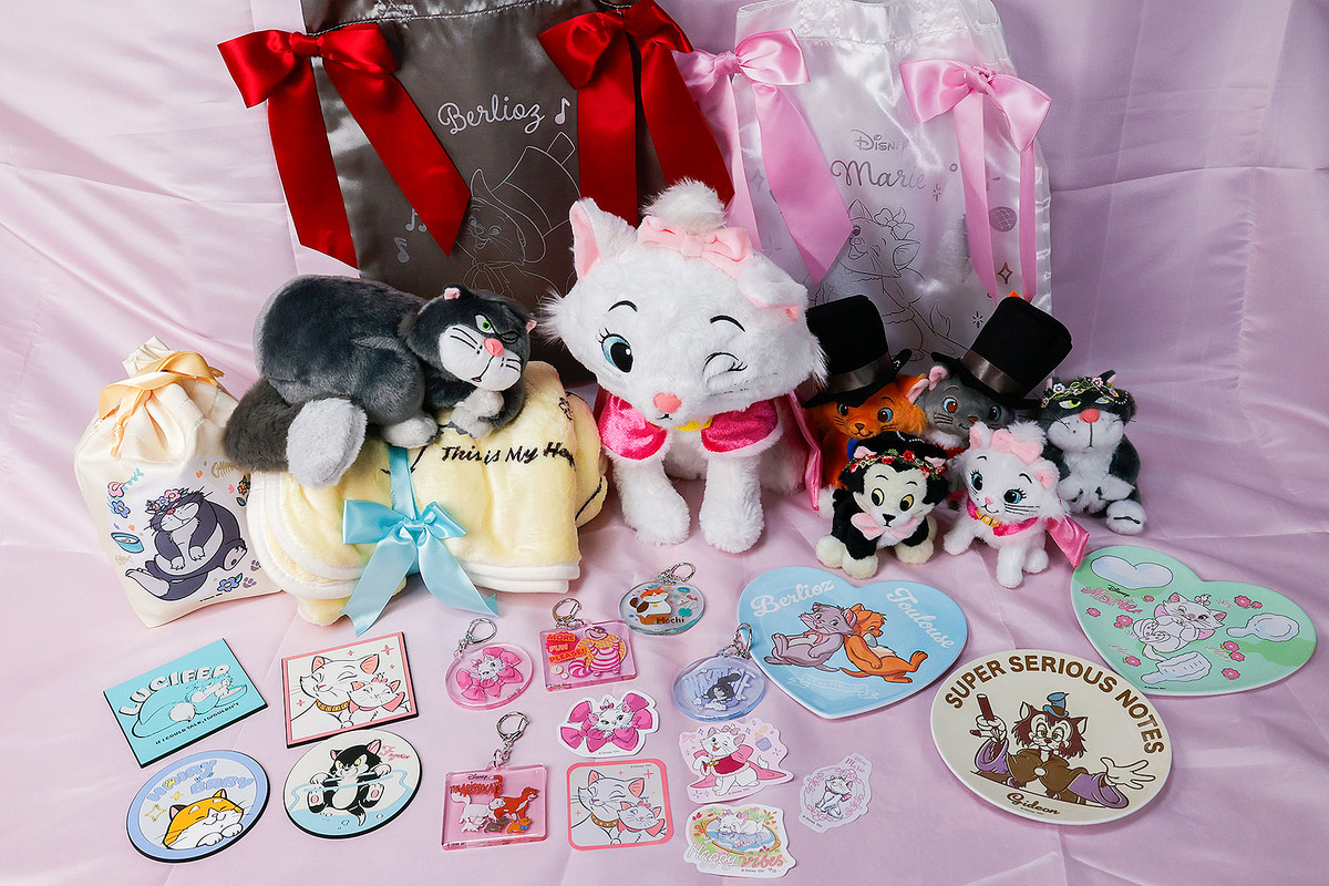 「ディズニー にゃん・にゃん・にゃん」20日より販売開始