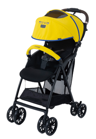 Saaa様オーダー完成品ピンクのベビーカー型かご