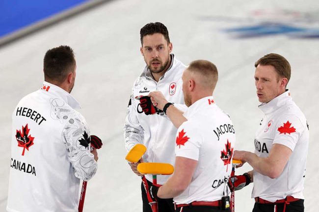 男子カーリング・カナダ代表【写真：ロイター】