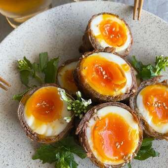 お団子といっしょに楽しもう!とろ〜り卵の「お月見おかず」