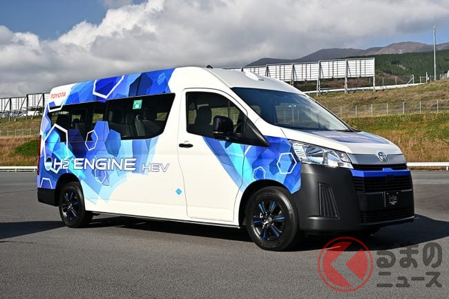 助手席が復活、トヨタ「水素ハイエース」驚きの進化とは