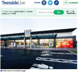 速すぎるレジスキャンは客を恐怖に陥れてしまうことも(画像は『Teesside Live 2021年8月14日付「Mum says speed of Aldi cashier left her ‘crying and shaking’ as food piled high」』のスクリーンショット)